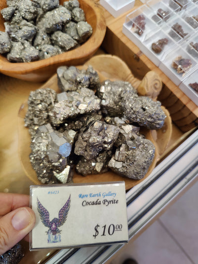 Cocada Pyrite (LG) by Rare Earth Gallery - main product image for Resin Society