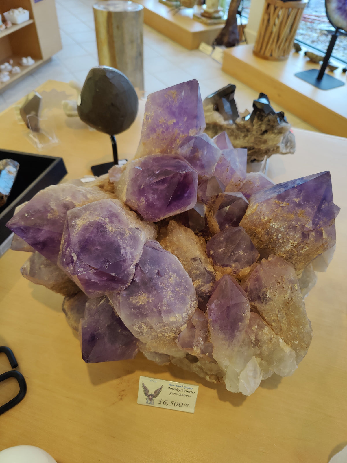 79.7 Lb Bolivian Amethyst by Rare Earth Gallery - main product image for Resin Society