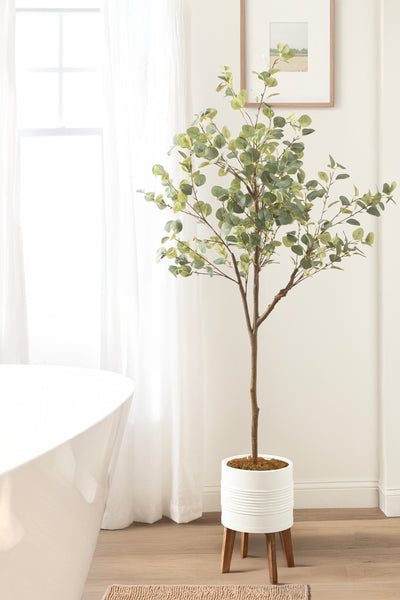 Eudora Faux Eucalyptus Tree - Kate and Laurel