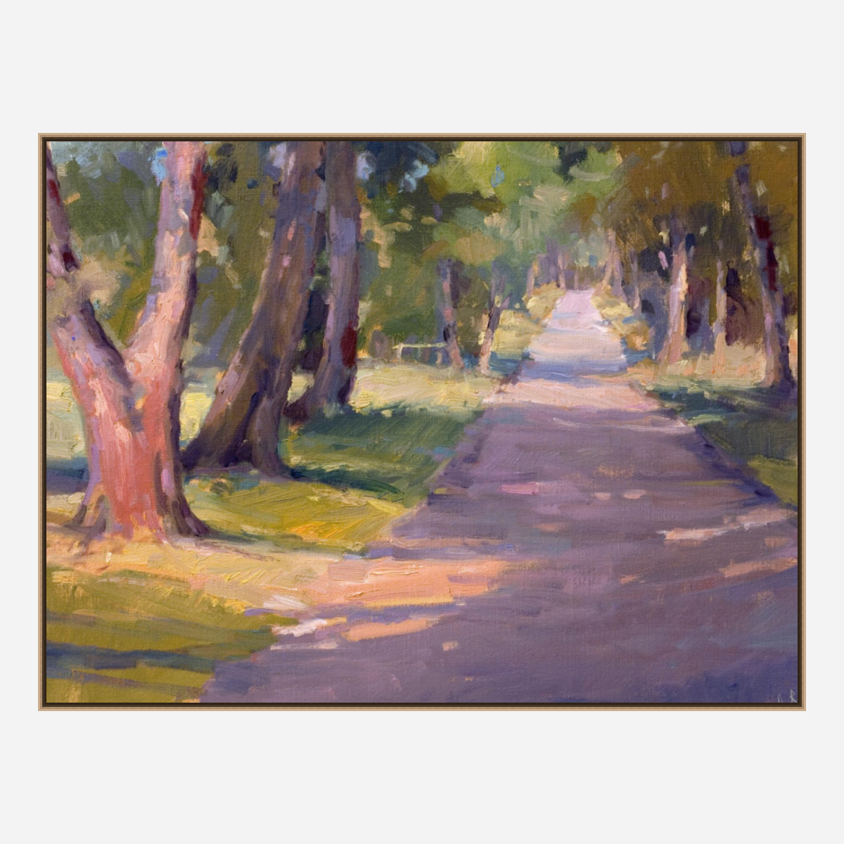 Roadside Shadow Artist Enhanced Canvas Print by John Beard Collection - product image 8 for Resin Society