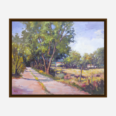 Roadside Trees Artist Enhanced Canvas Print by John Beard Collection - product image 7 for Resin Society
