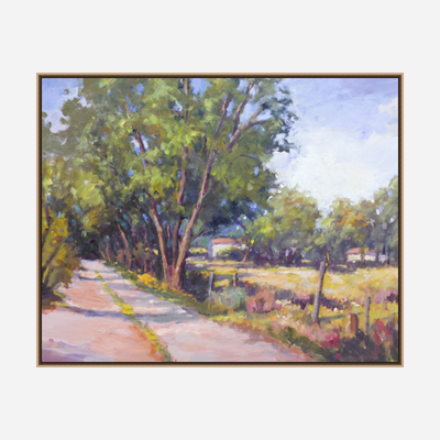 Roadside Trees Artist Enhanced Canvas Print by John Beard Collection - product image 8 for Resin Society