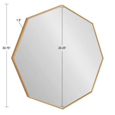 Rhodes Modern Octagon Mirror by kateandlaurel - product image 15 for Resin Society