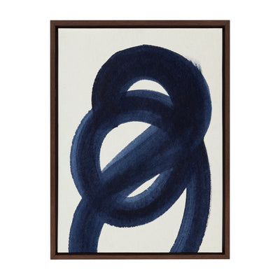 Sylvie Japandi 18 Framed Canvas by Rocket Jack by kateandlaurel - main product image for Resin Society