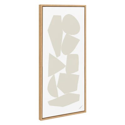 Sylvie Constructed III Framed Canvas by kateandlaurel - main product image for Resin Society