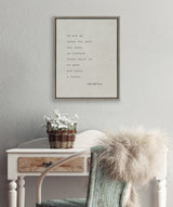 Sylvie Emerson Quote Framed Canvas by kateandlaurel - product image 6 for Resin Society