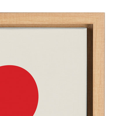Sylvie Three Elephants Framed Canvas by Rachel Lee