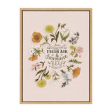 Sylvie Some Old Fashioned Things Framed Canvas by Valerie McKeehan of by kateandlaurel - main product image for Resin Society
