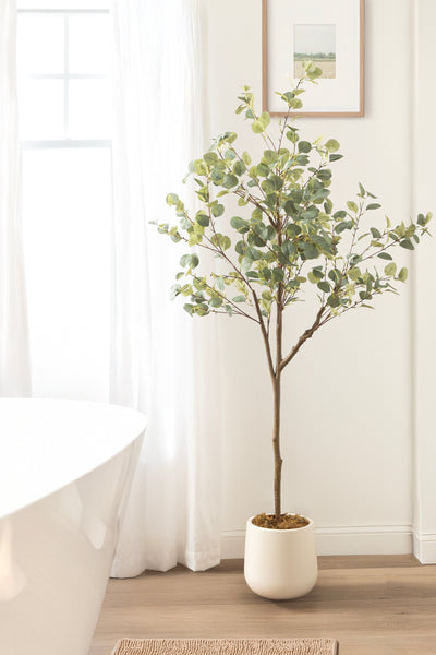 Eudora Faux Eucalyptus Tree - Kate and Laurel