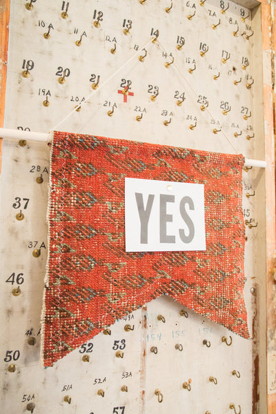 RUGLING 01 : Limited Edition Rug Cork Board Flag