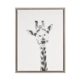Sylvie Giraffe Framed Canvas by Simon Te of Tai Prints by kateandlaurel - product image 17 for Resin Society