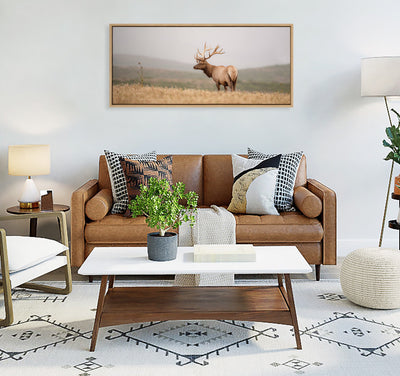 Sylvie Tule Elk No 3 Framed Canvas by kateandlaurel - product image 4 for Resin Society
