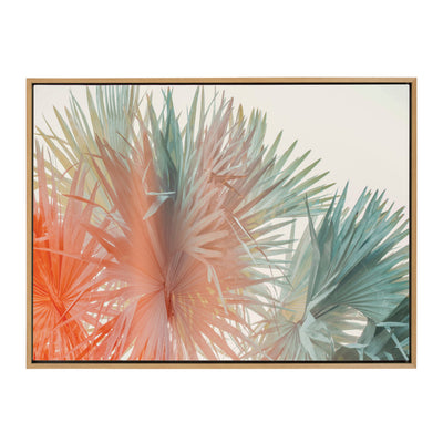 Sylvie Red Hot Summer Framed Canvas by Alicia Bock