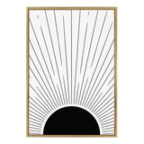 Sylvie Mid 3 Framed Canvas by kateandlaurel - product image 2 for Resin Society