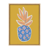 Sylvie Blue Pineapple Framed Canvas by kateandlaurel - product image 10 for Resin Society