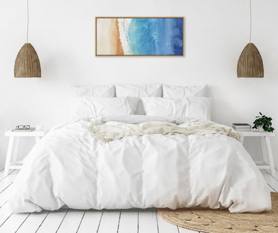 Sylvie Ocean Wake Framed Canvas by kateandlaurel - product image 10 for Resin Society