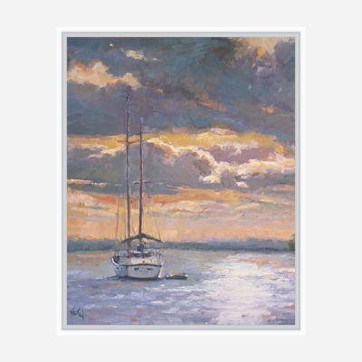 Safe Harbor Artist Enhanced Canvas Print by John Beard Collection - product image 6 for Resin Society