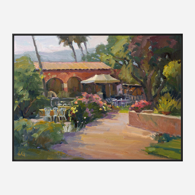 San Juan Capistrano Artist Enhanced Canvas Print by John Beard Collection - product image 5 for Resin Society