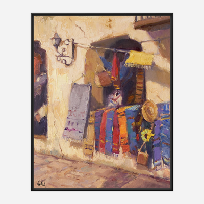 Sarapes Enhanced Canvas Print