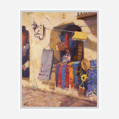 Sarapes Enhanced Canvas Print