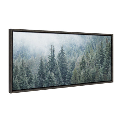 Sylvie Evergreen Dream 2 Framed Canvas by Emiko and Mark Franzen of F2Images