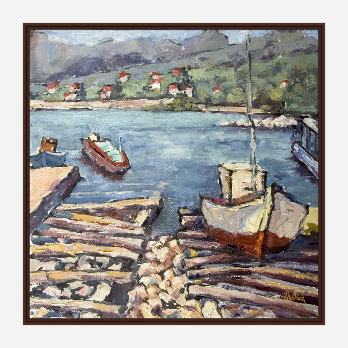 Scenes from Portugal I Artist Canvas Enhanced Print by John Beard Collection - product image 7 for Resin Society