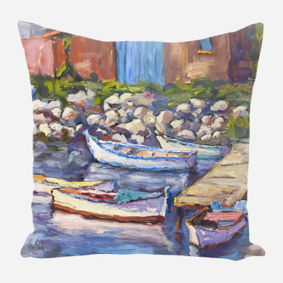 Scenes from Portugal II Pillow by John Beard Collection - main product image for Resin Society