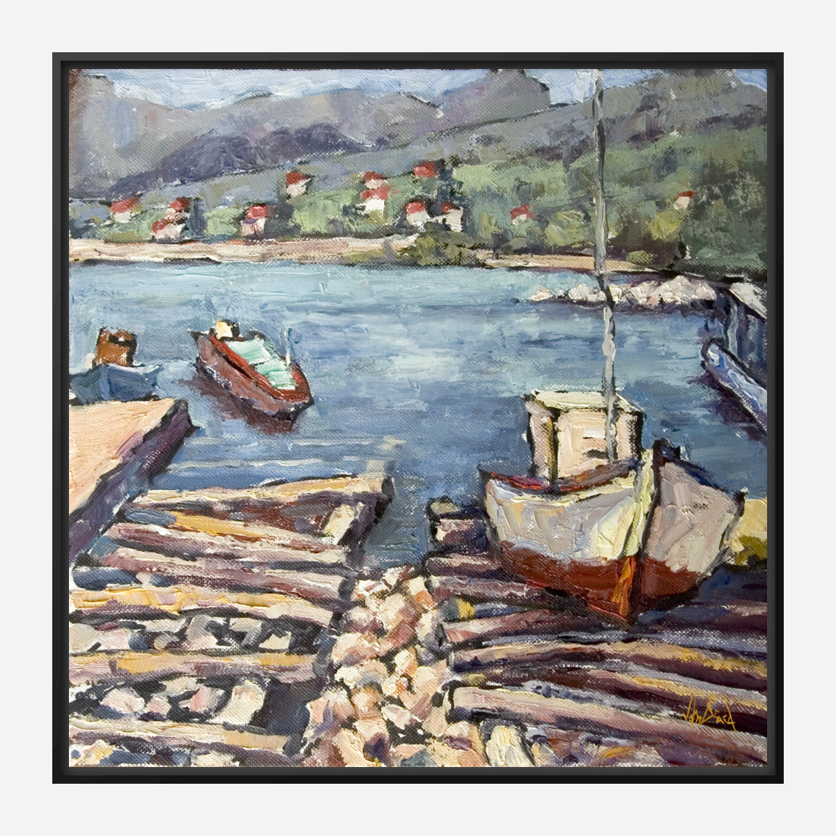 Scenes from Portugal I Artist Canvas Enhanced Print by John Beard Collection - product image 5 for Resin Society