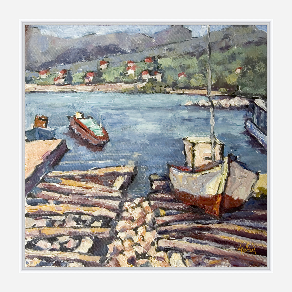 Scenes from Portugal I Artist Canvas Enhanced Print by John Beard Collection - product image 6 for Resin Society