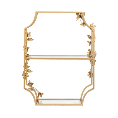 Rosella Floral Tiered Shelf Metal