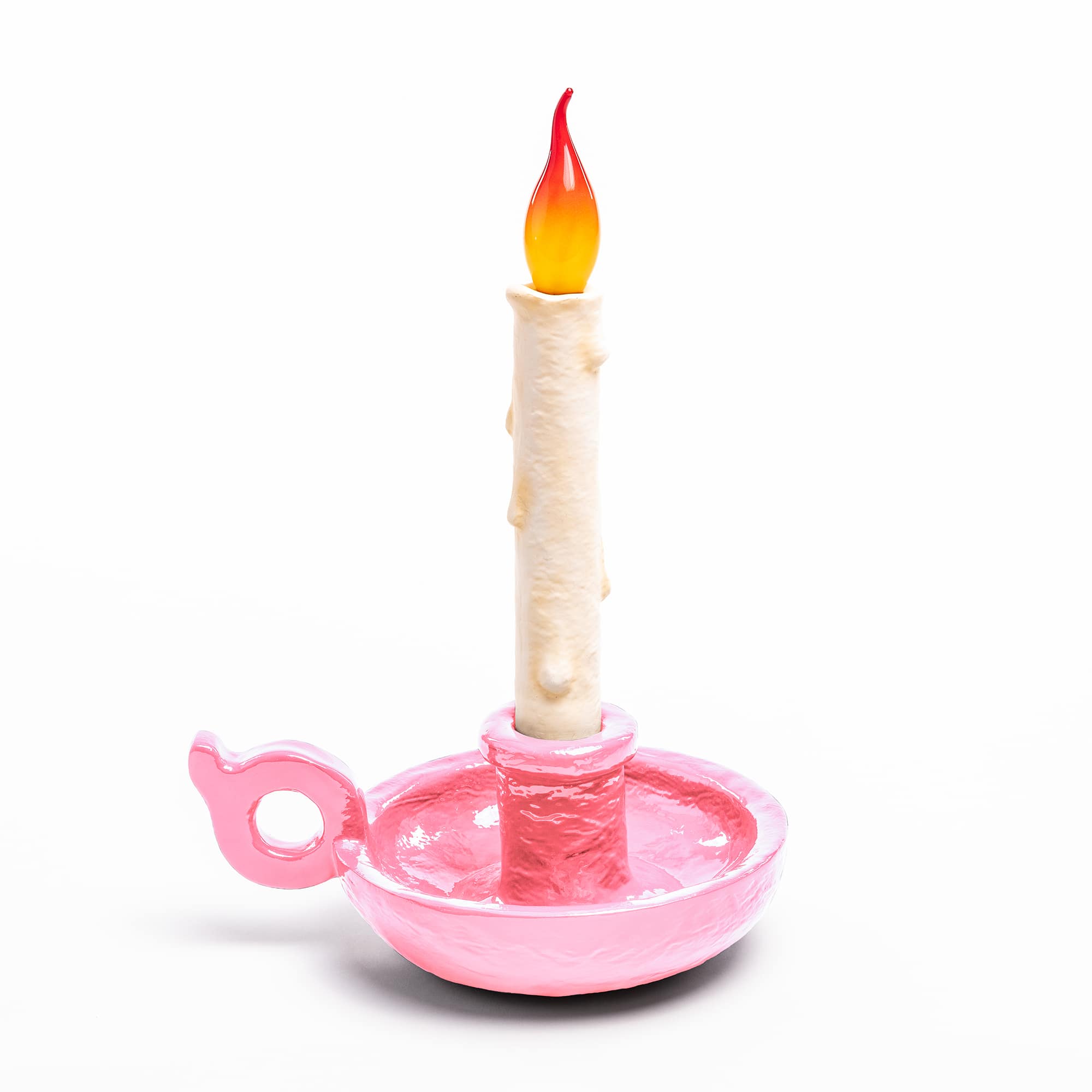 Bugia Lamp Light Pink by DEKOR - Resin Society