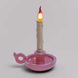 Bugia Lamp Light Pink detail image - Resin Society