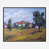 Serene Pastures Artist Enhanced Canvas Print by John Beard Collection - product image 5 for Resin Society
