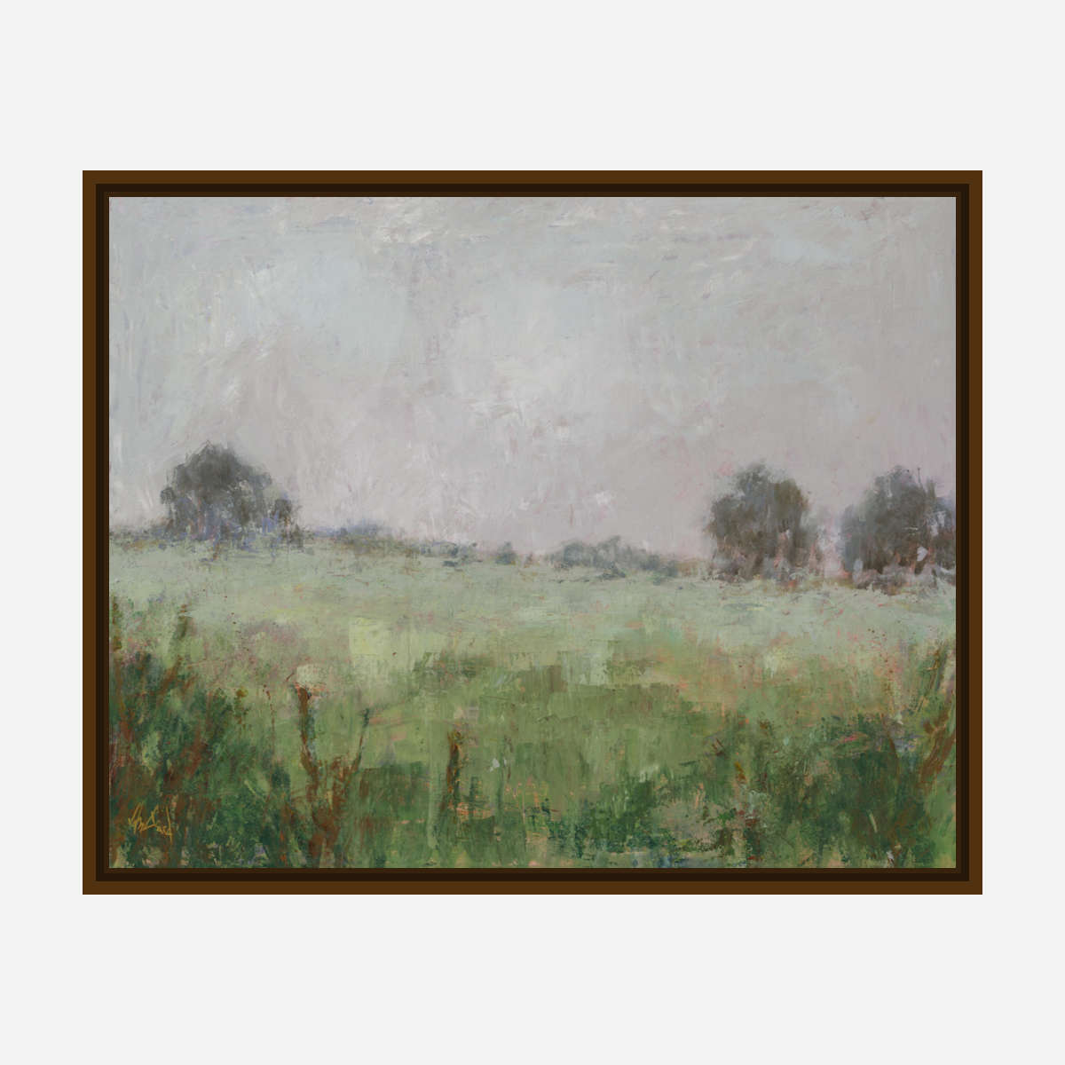 Serenity of Green Artist Enhanced Canvas Print by John Beard Collection - product image 7 for Resin Society