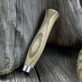Set of 5 handcrafted ash wood handles for carving knives and hand tool repair