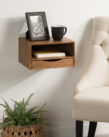 Hutton Floating Wall Shelf with Drawer by kateandlaurel - product image 14 for Resin Society