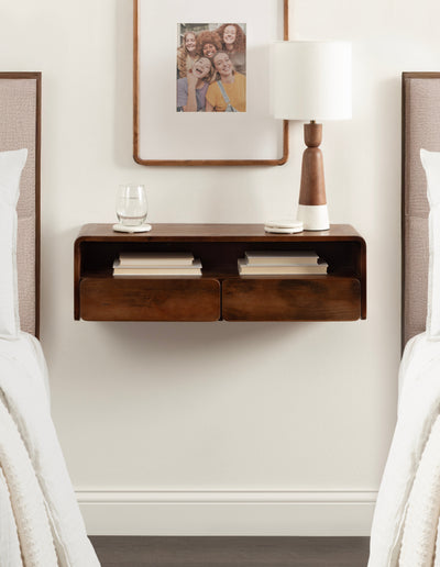 Kato Wood Floating Console Table