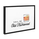 Sylvie Call Me Old Fashioned Framed Canvas by The Creative Bunch Studio by kateandlaurel - product image 10 for Resin Society
