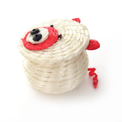 Clever Piggy Tiny Basket by Mbare Ltd - product image 2 for Resin Society