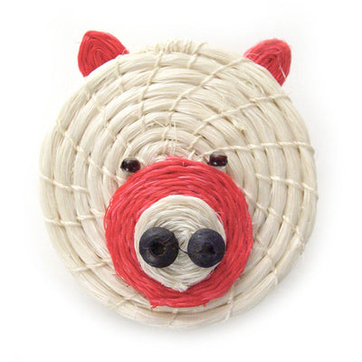 Clever Piggy Tiny Basket by Mbare Ltd - main product image for Resin Society