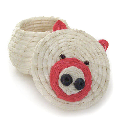 Clever Piggy Tiny Basket by Mbare Ltd - product image 3 for Resin Society