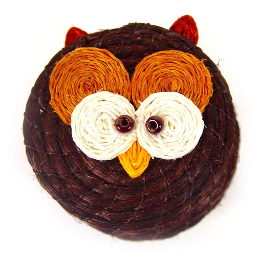 Owl Tiny Basket by Mbare Ltd - main product image for Resin Society
