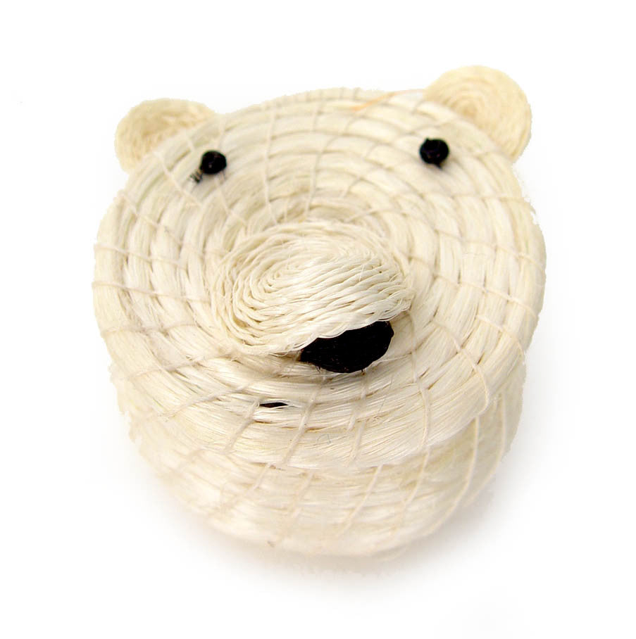 Polar Bear Tiny Basket by Mbare Ltd - main product image for Resin Society