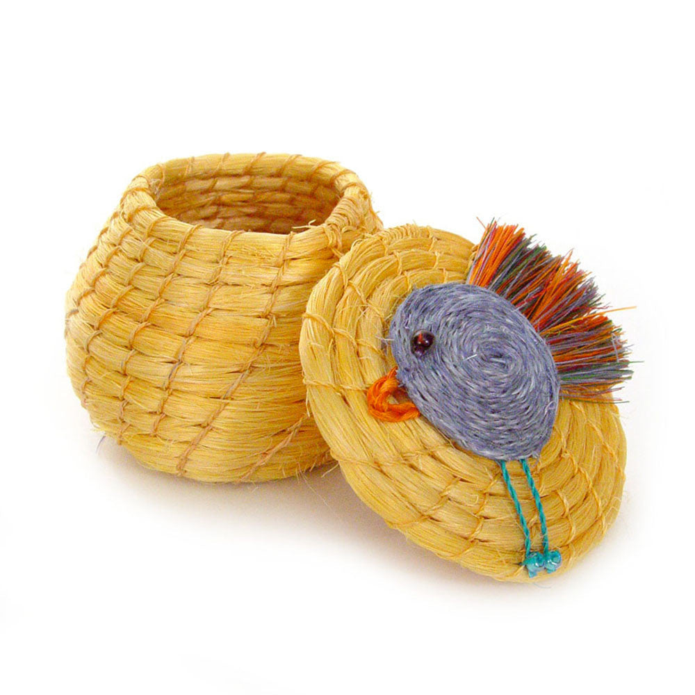 Singing Birdie Tiny Basket by Mbare Ltd - product image 3 for Resin Society