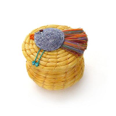 Singing Birdie Tiny Basket by Mbare Ltd - product image 2 for Resin Society