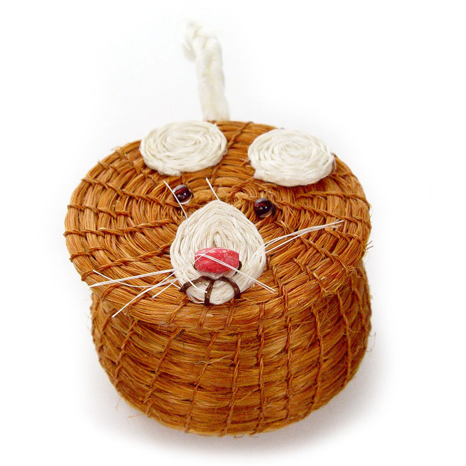 Toothy Mouse Tiny Basket by Mbare Ltd - main product image for Resin Society
