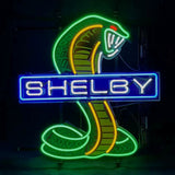 Blue Shelby Auto Car Green Cobra Neon Light Sign by Neon Signs Land - product image 2 for Resin Society