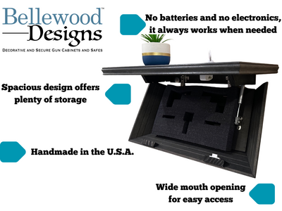 Hidden Gun Storage by Bellewood Designs - product image 3 for Resin Society