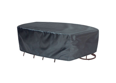 Shield Mercury Cover for 584 Fits Medium Oval/Rectangle Table & Chairs by Shield Outdoor Covers - main product image for Resin Society