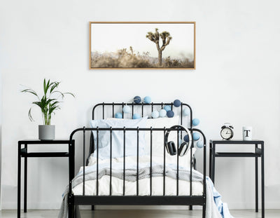 Sylvie Joshua Tree Landscape Framed Canvas by Saint and Sailor Studios